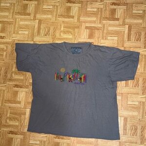 Medium embroidered Jamaica t-shirt